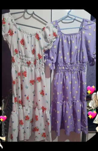 Vestidos floral 2 por 80 reais 
