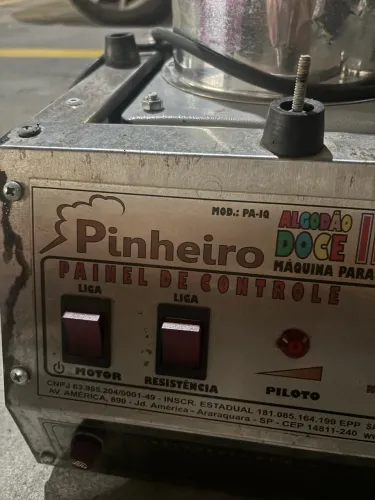 Máquina Industrial de algodão doce Pinheiro PA-IA