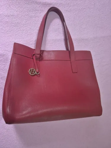 Bolsa Tote Vermelha Arezzo Couro Legítimo