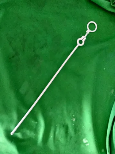 Haste Pega Balão Argola C/ 500 Peças Branco