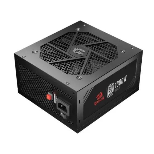 Fonte 1300w Redragon 1300W Power Supply, ATX3.1, PCIe5.1, Full Modular, 80 Plus Platinum, 