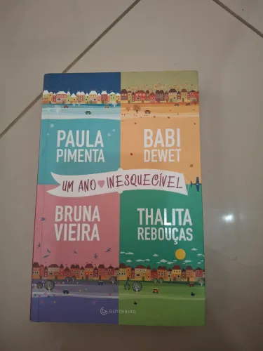 Livro "Um Ano Inesquecível"