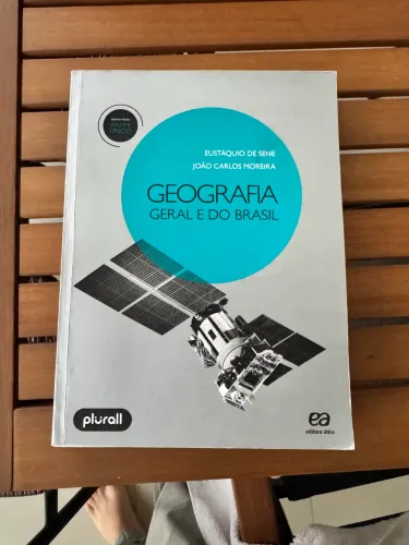 Livro geografia geral e do Brasil Eustáquio de Sene