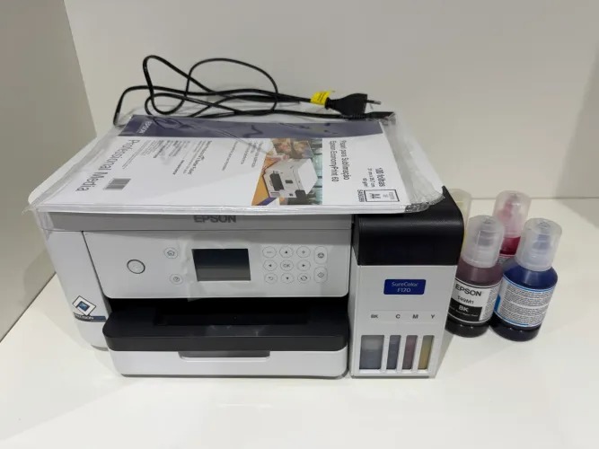 Epson SureColor F170 Sublimática - Usada 1 Vez + Tintas