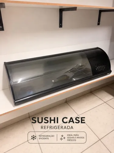 Vitrine Sushi Case Refrigerada Gelopar