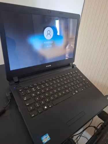 Notebook cce i3 ssd 240 gb 4gb ram