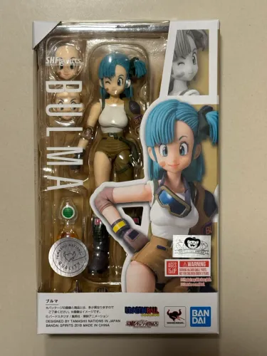 SH Figuarts Bulma Dragon Ball Original Bandai