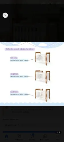Berço infantil 