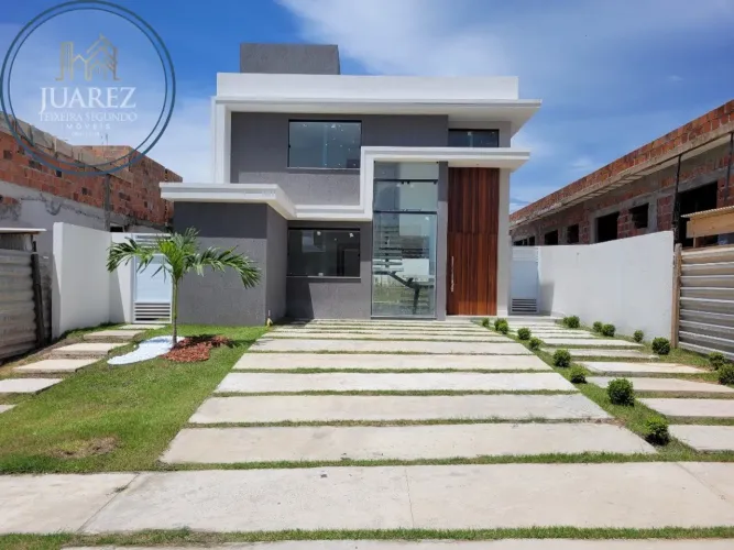 Casa com 4 suítes, 275m² de área construída no condomínio Terras Alphaville Camaçari, exce