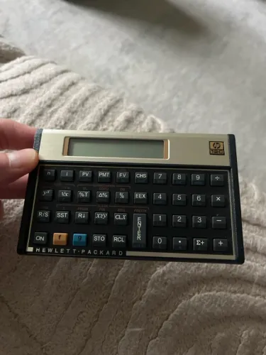 Calculadora financeira HP-12C original 
