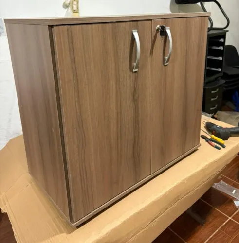Armário baixo duas portas e uma prateleiras novo a pronta entrega