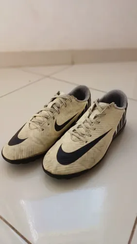Chuteira Society Nike Mercurial Vapor 15 - Tamanho 38 - Usada