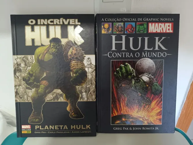 HQs Planeta Hulk & Hulk Contra o Mundo
