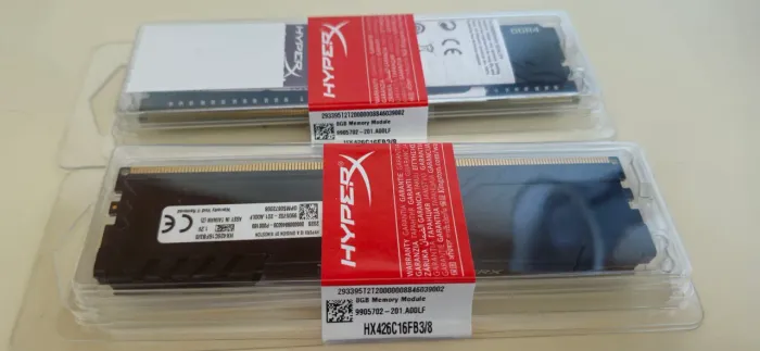 Memória Ram 16 gb DDR4 2666 MHz (8 X 2)