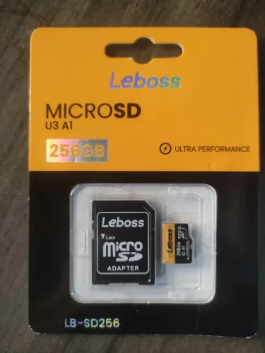 Cartão de memória 256gb Leboss