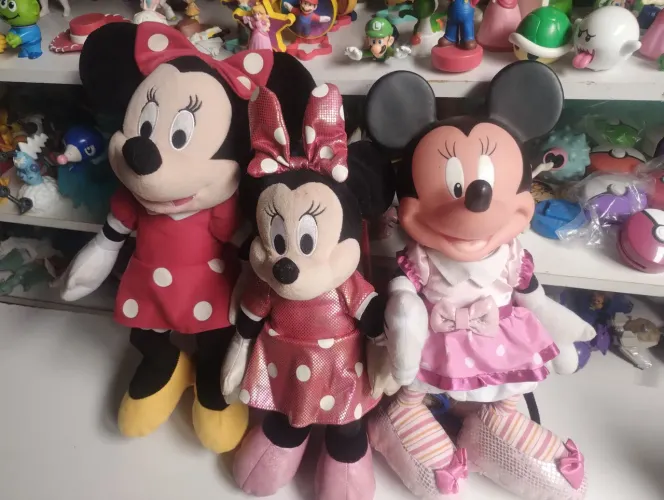 Minie pelúcia unidade