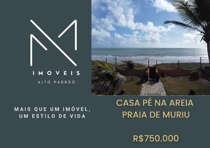 CASA PÉ NA AREIA