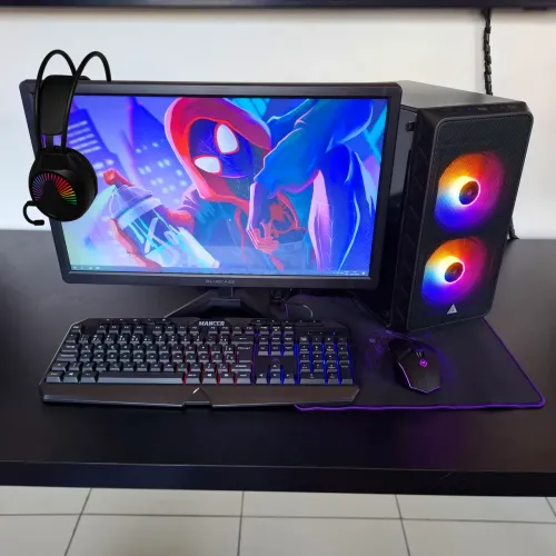 PC Gamer Completo RX550 16GB RAM SSD