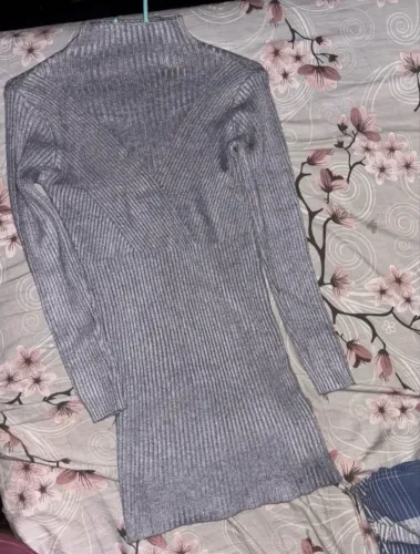 Vestido Gola Alta