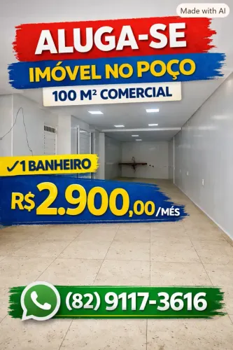 ALUGO NO POÇO PARA COMERCIAL