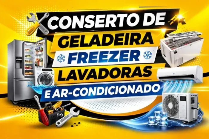 Conserto de geladeira Freezers Lavadora ar-condicionados