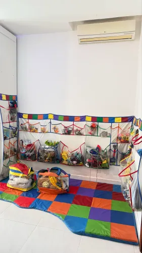 Kit organizadores brinquedos