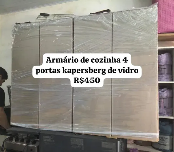 ARMÁRIO DE COZINHA kAPPERSBERG SEMI NOVO R$450 ENTREGO