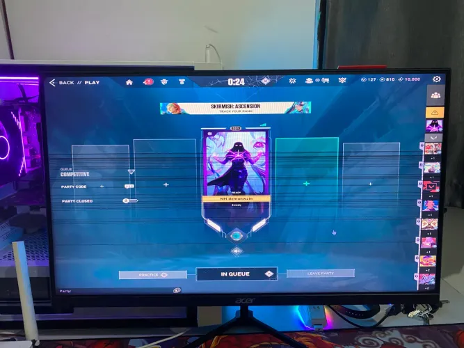 Monitor Gamer Acer 180hz