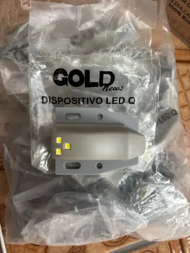 20 Luminárias para dobradiça de armário/guarda roupa.