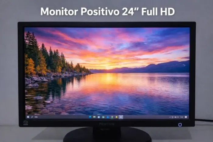 Monitor Positivo 24 Polegadas Full HD - Para Sair Rápido ?