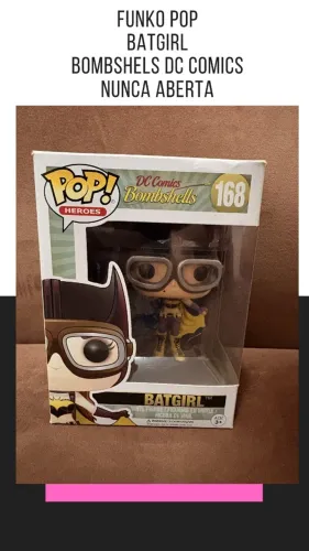 FUNKO POP BATGIRL BOMBSHELLS DC COMICS NA CAIXA