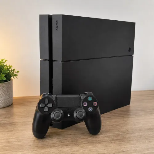 Ps4 que acompanha 1 controle + alguns jogos