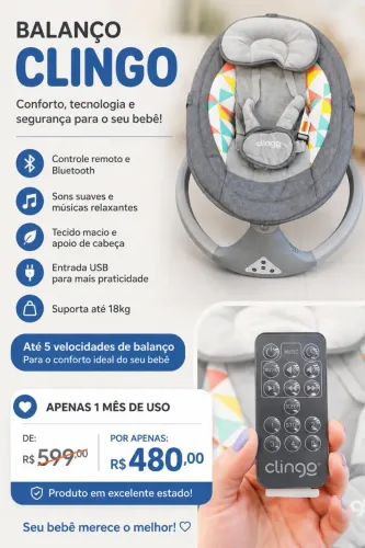 Cadeira de Balanço Bebê