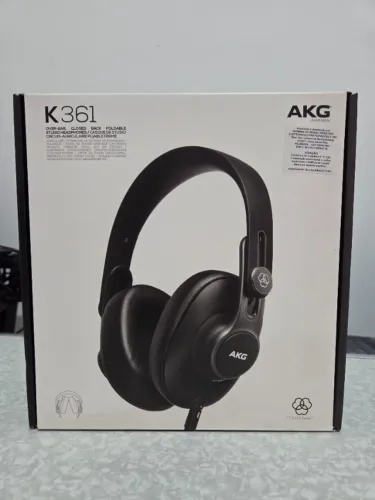 AKG K361 - Fone de ouvido profissional com fio - Excelente estado, na caixa com NF!