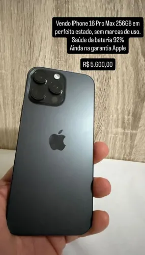 Vendo iPhone 16 pro Max 