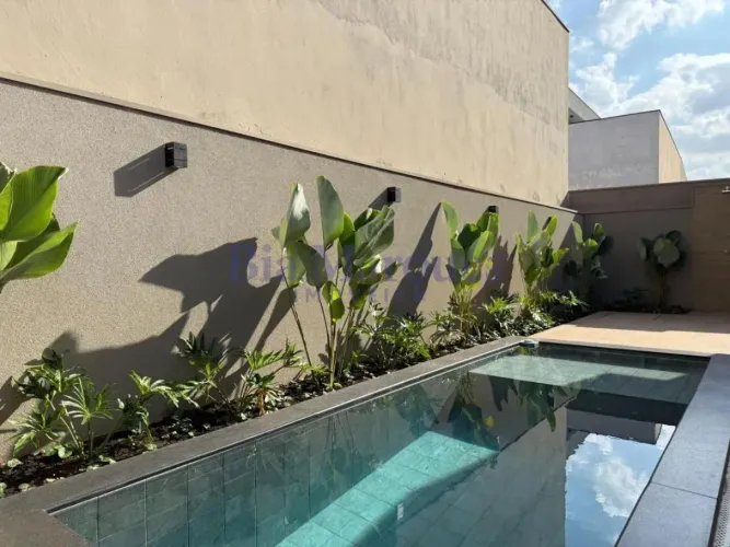 Casa térrea contemporânea à venda em condomínio