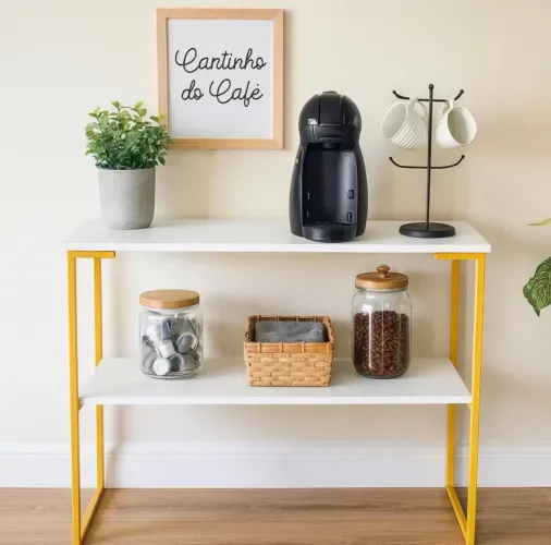 Mesa para o café