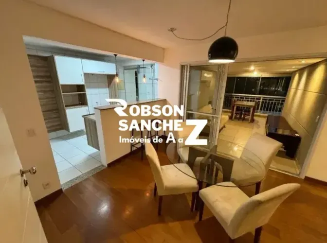 Apartamento para locação na Chácara Santo Antônio com 3 quartos, 1 suíte, 2 vagas, 112m², 
