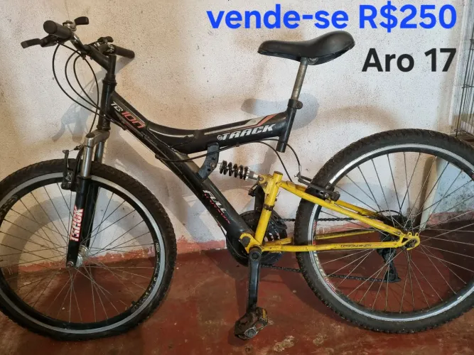 Bicicleta aro 17 usada valor baixo.