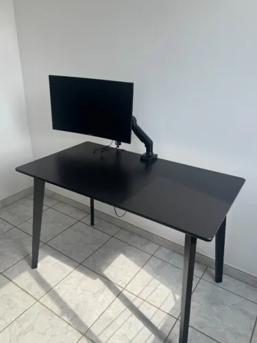Escrivaninha Joyce 115 cm x 65 cm - Preta