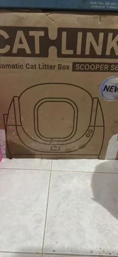 Caixa de Areia Automática para Gatos CAT LINK Scooper SE Nova na Caixa