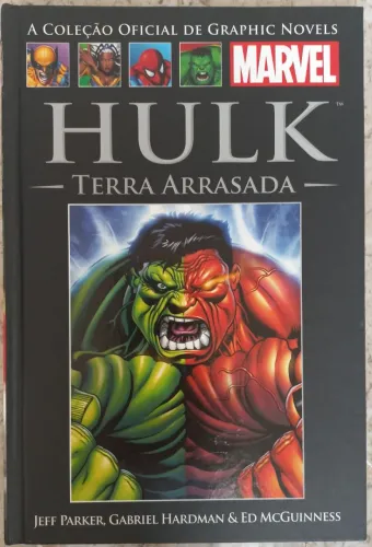 Hulk Terra Arrasada Vol 67 Capa Dura da Salvat Com Detalhe na Lombada (ver última foto)