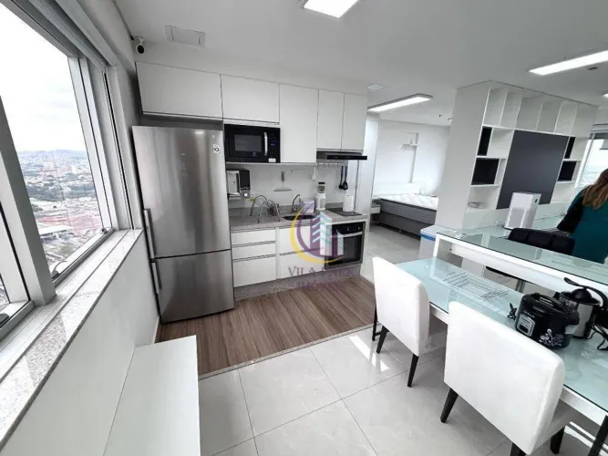 Lindo Studio 43 m² Mobiliado com 1 dormitório, 01 Vaga coberta - Centro - Osasco/SP