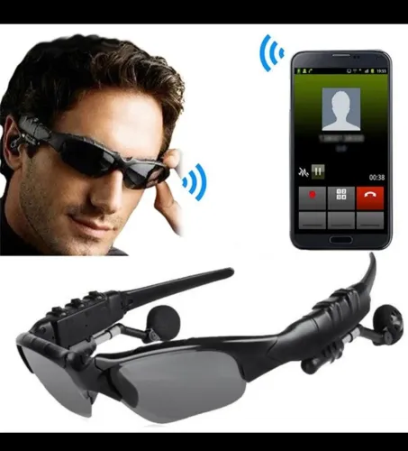 ÓCULOS COM FONE DE OUVIDO