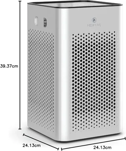 Purificador de ar Medify MA-25 com filtro H13 HEPA - um grau superior de HEPA para purific
