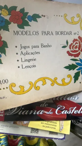Revistas de bordados antigas -raridade