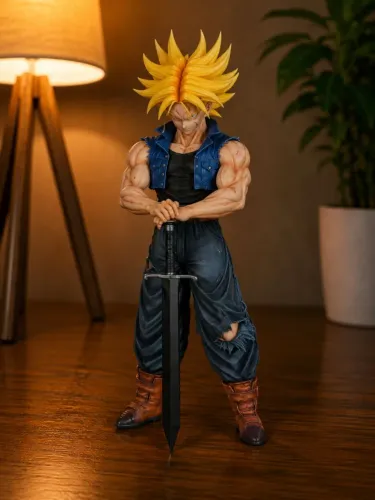 Trunks SSJ Super Sayajin Dragon Ball Action Figure 30cm