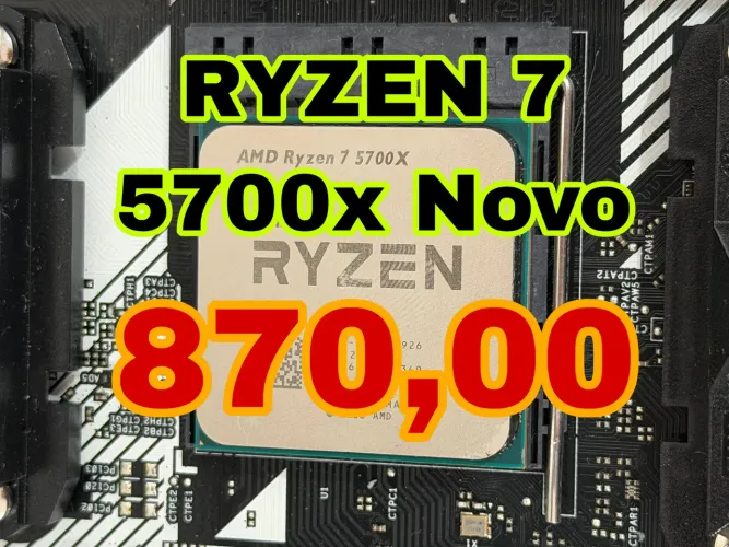 Ryzen 7 5700x Só R$ 870,00
