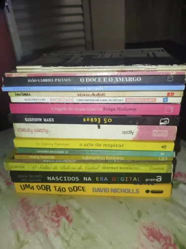 Lote de livros