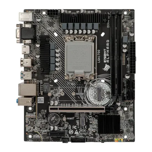 Placa Mae Pichau Alphard B760M-T, DDR4, LGA 1700, M-ATX, Chipset Intel B760